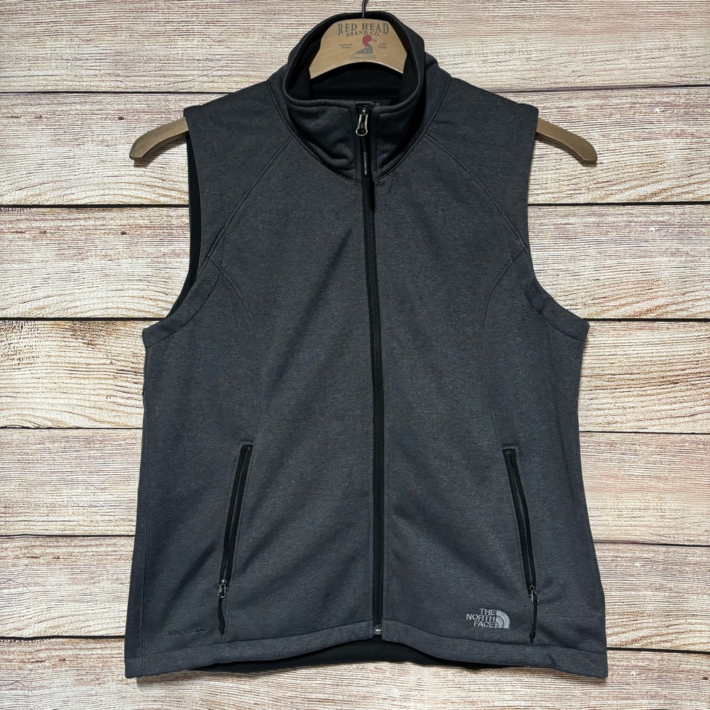 The North Face WindWall Vest Women’s Size 8 Gray Full Zip Outdoor
